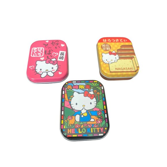 Sanrio Other - Hello Kitty Nagasaki Ltd Ed Tin Set – Sanrio Japan 2014 Exclusive Set of 3
